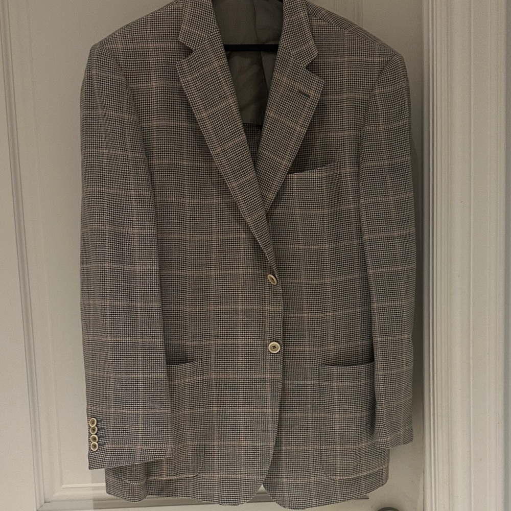 Pal Zileri Classic Plaid Blazer